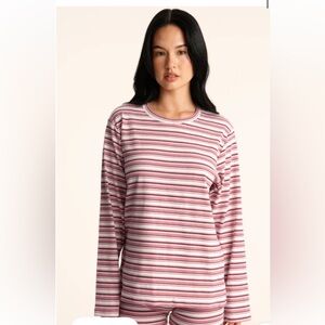 Set active Stripe Parke Oversized Long Sleeve Neapolitan